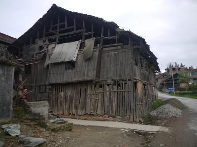 Wooden barn in Sanjiang