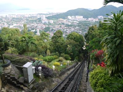 Funicular up Penang Hill