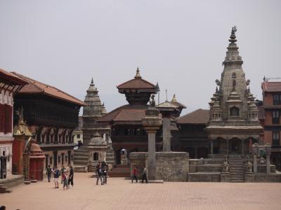 Durbar Square in Bakhtapur in the Kathmandu Valley