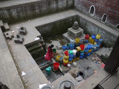 Public well in Kathmandu