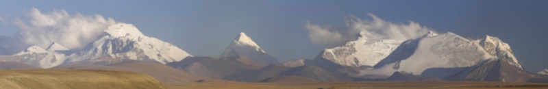 Panorama of the main Himalaya range