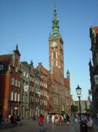 Gdansk downtown