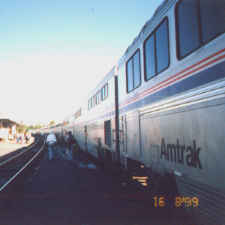 Amtrak train, 6k