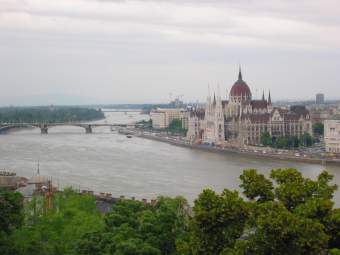 Budapest: view from Buda hill
