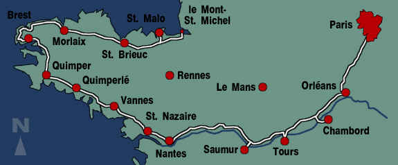 map of northwestern France, 15.5k