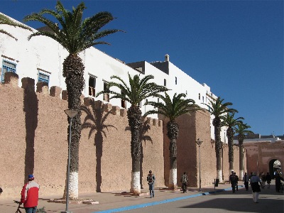 City wall of Essaouira