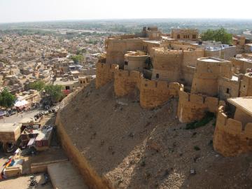 Battlements of Jaisalmer Fort