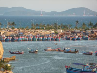 Fishing boats in Nha Trang