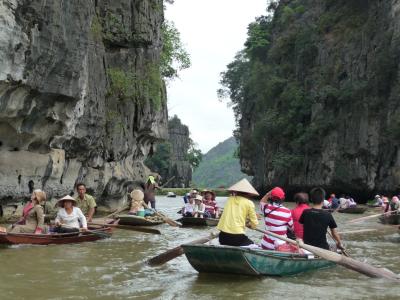 Rowboats in Tam Coc