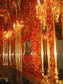 Amber Room in Catherine's Palace