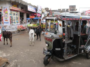 Tuk-tuk in Bikaner, India
